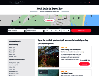 byron-bay-hotels.com screenshot