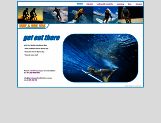 byronbaysurfandbikehire.com.au screenshot