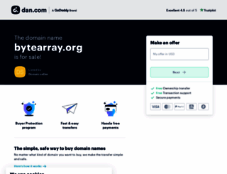 bytearray.org screenshot