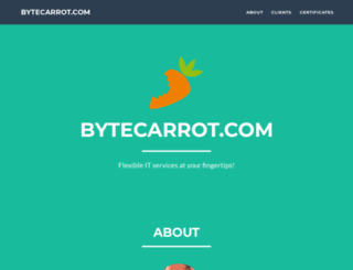 bytecarrot.com screenshot