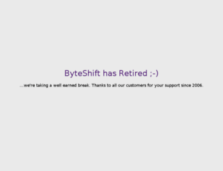 byteshift.co.uk screenshot