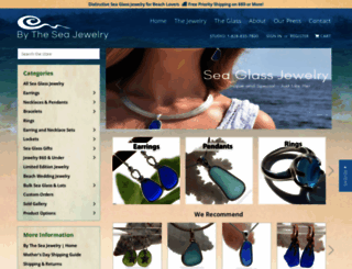 bytheseajewelry.com screenshot