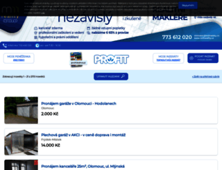 byty-nemovitosti.profit-inzerce.cz screenshot