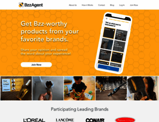 bzzagent.com screenshot