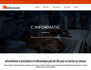 c-informatic.fr screenshot