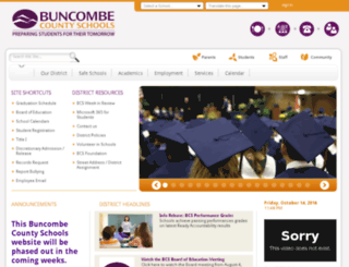 c2.buncombe.schoolwires.net screenshot