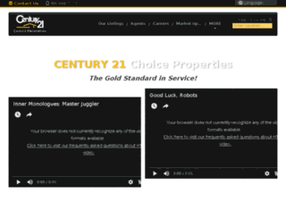 c21choiceproperties.com screenshot