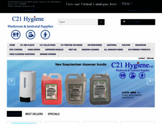 c21hygiene.co.uk screenshot