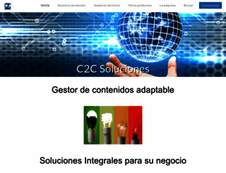 c2csoluciones.com screenshot