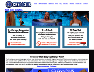 c3cryoclub.com screenshot