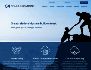 c4communications.com screenshot
