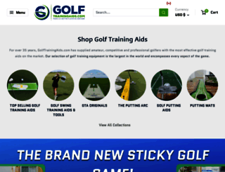 ca-golftrainingaids.glopalstore.com screenshot