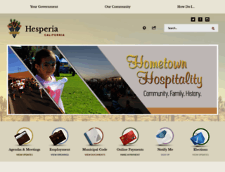 ca-hesperia.civicplus.com screenshot