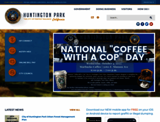 ca-huntingtonpark2.civicplus.com screenshot