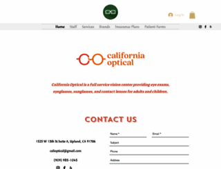 ca-optical.com screenshot