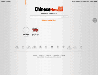 ca.chinesemenu.com screenshot
