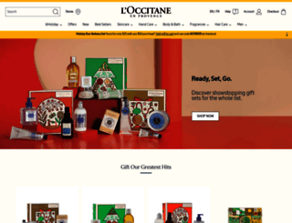 ca.loccitane.com screenshot