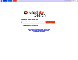 ca.siteslikesearch.com screenshot
