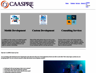 caaspre.com screenshot