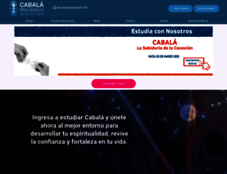 cabalacentroestudios.com screenshot
