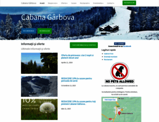 cabanagirbova.ro screenshot