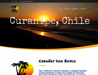 cabanasdonbosco.com screenshot