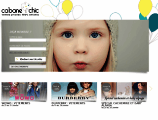 cabane-chic.com screenshot