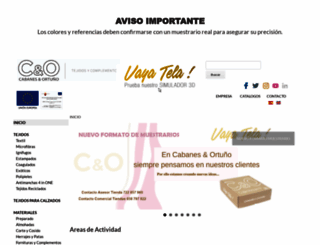 cabanesortuno.com screenshot