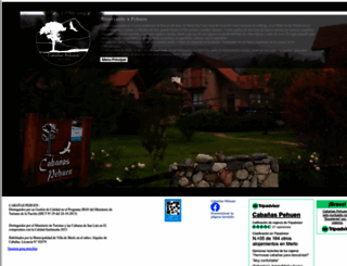 cabanias-pehuen.com.ar screenshot