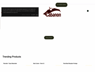 cabanon.com screenshot
