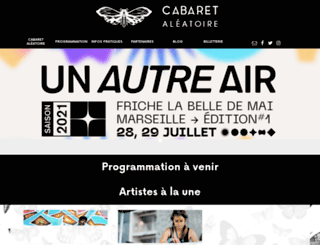 cabaret-aleatoire.com screenshot
