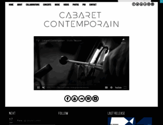 cabaret-contemporain.com screenshot