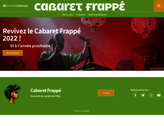 cabaret-frappe.com screenshot