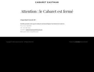 cabareteastman.com screenshot