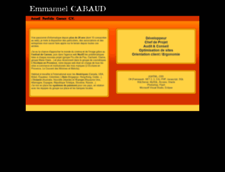 cabaud.com screenshot