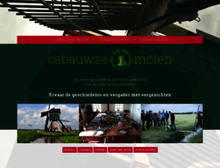 cabauwsemolen.nl screenshot
