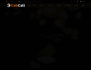 cabcall.taxi screenshot