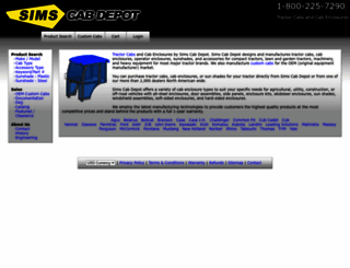 cabdepot.com screenshot