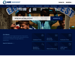 cabe.org screenshot