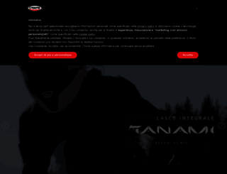 caberg-helm.com screenshot