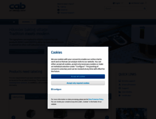 cabgmbh.com screenshot