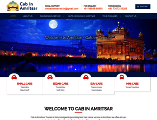 cabinamritsar.com screenshot