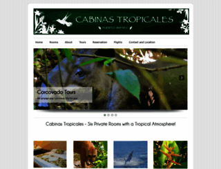 cabinas-tropicales.com screenshot