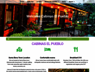 cabinaselpueblo.com screenshot