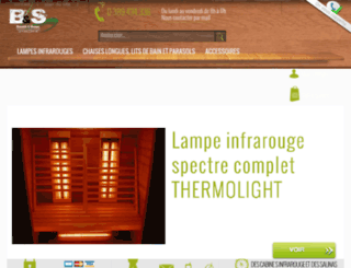 cabine-infrarouge.com screenshot