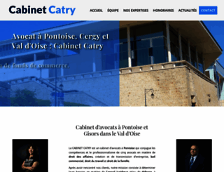 cabinet-catry.com screenshot