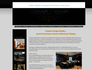 cabinet-design-studio.com screenshot