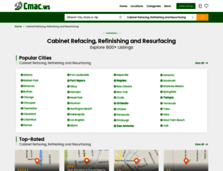 cabinet-refinishing-services.cmac.ws screenshot