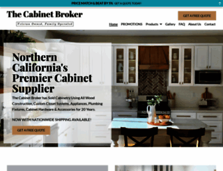 cabinetbroker.net screenshot