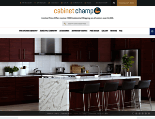 cabinetchamp.com screenshot